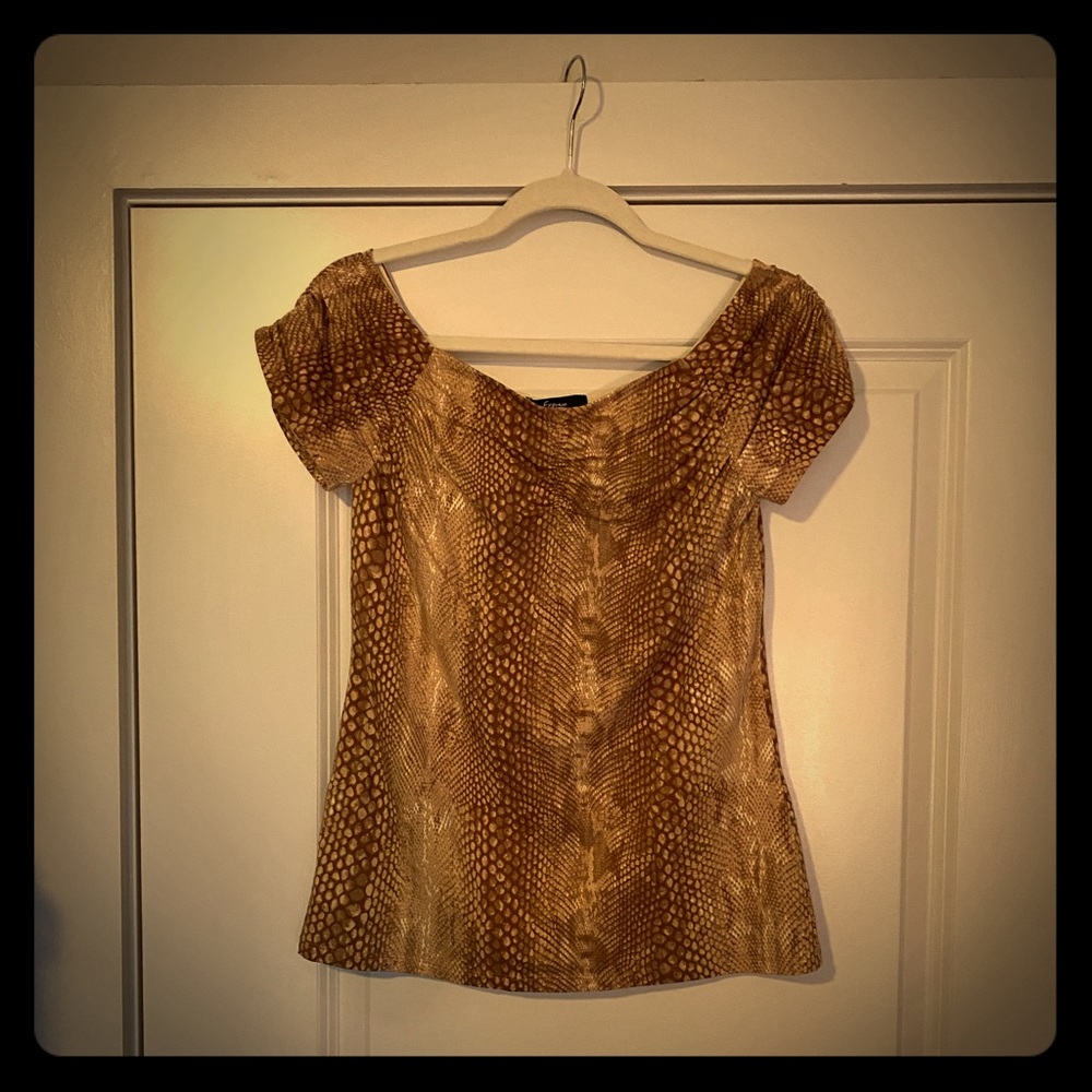 Express Animal Print Shirt